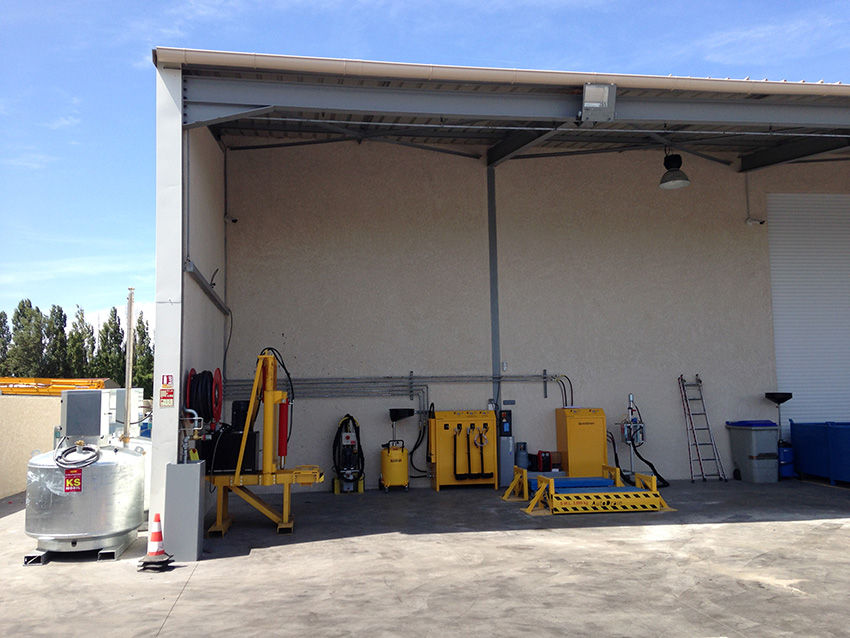 Bespoke Depollution Bay - De Recyclage, France. 