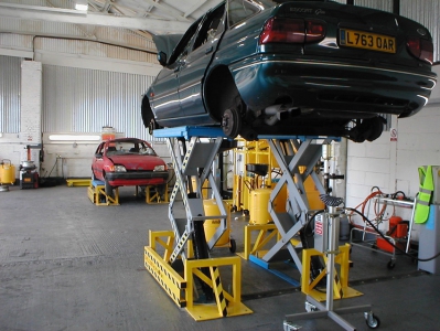 High Volume Twin Bay Depollution System - Dublin, Ireland. 