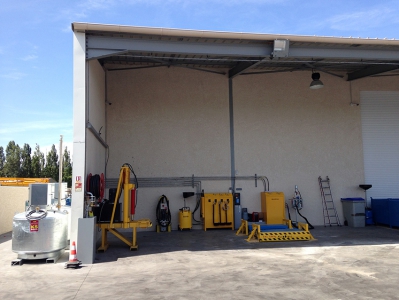 Bespoke Depollution Bay - De Recyclage, France. 