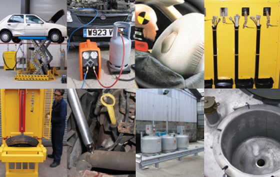 Montage Image of AutoDrain Depollution Equipment